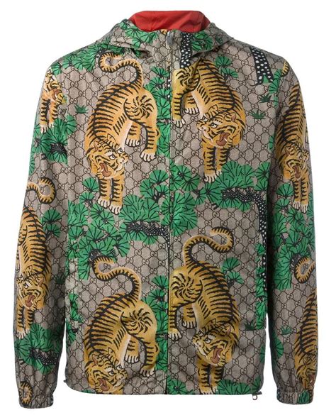 tiger print t shirt gucci|gucci bengal tiger jacket.